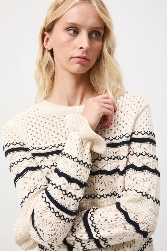 Medicine sweter beżowy RW25-SWD704