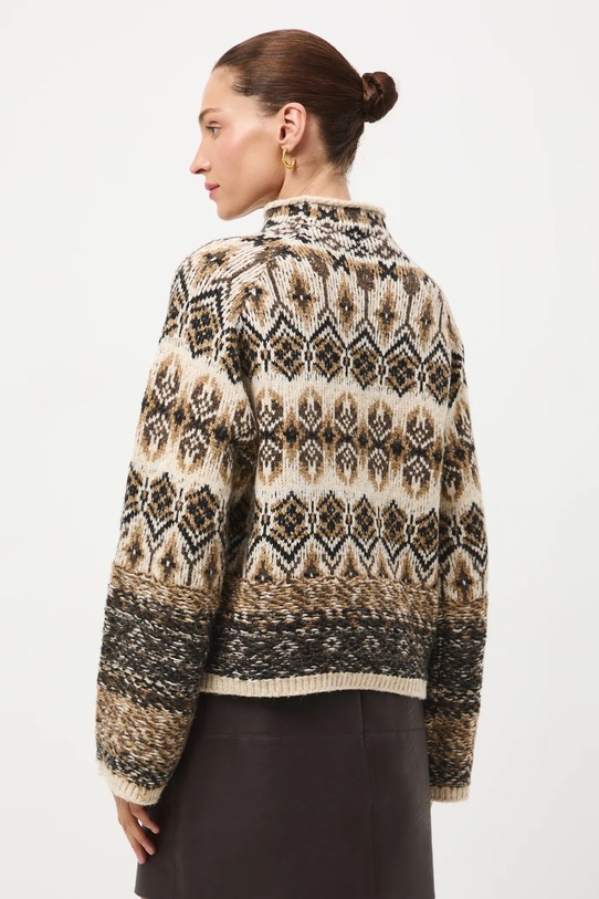 Odzież Medicine sweter z domieszką wełny RW25-SWD804 multicolor