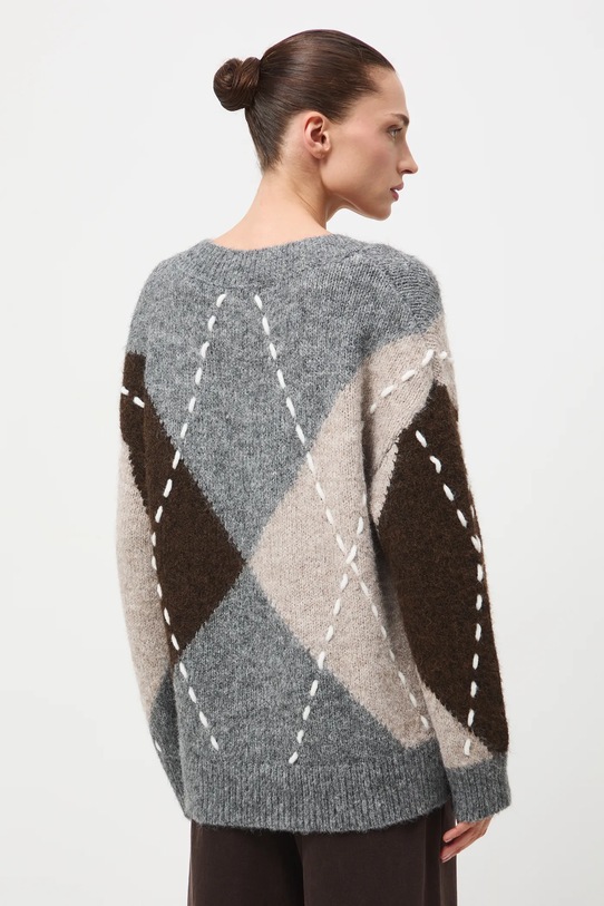 Odzież Medicine sweter z domieszką wełny RW25-SWD806 multicolor