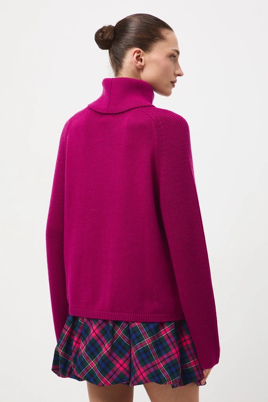 Odzież Medicine sweter z wełny merino RW25-SWD812 różowy