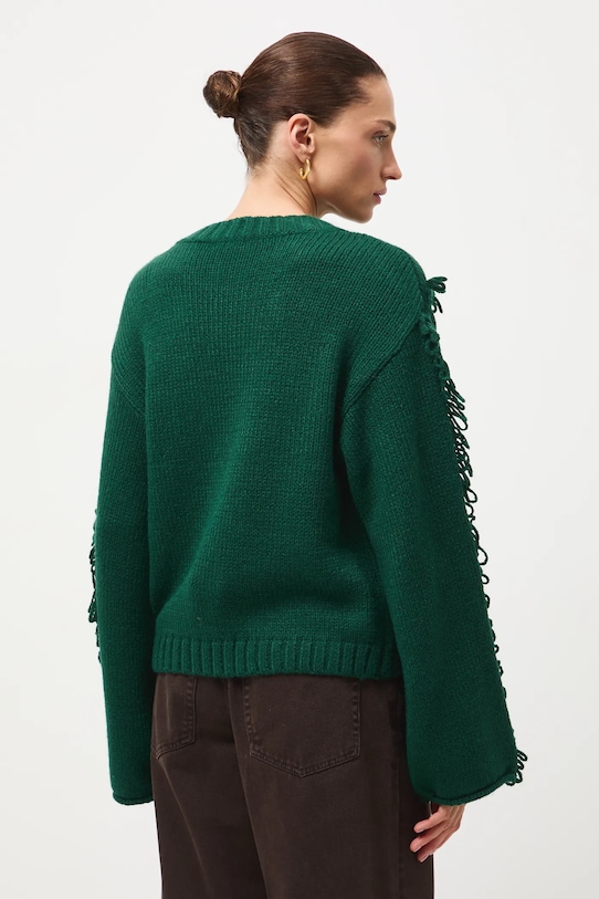 Oblečenie Sveter Medicine RW25-SWD815 tyrkysová