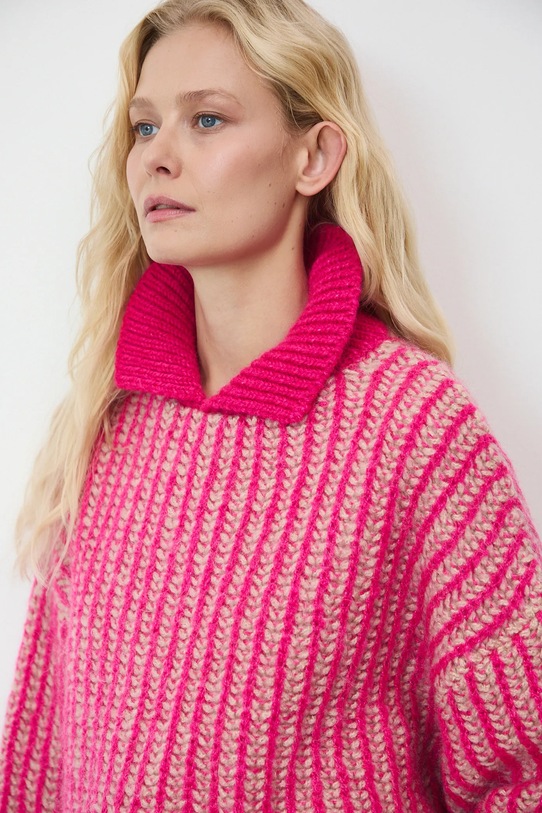 Medicine sweter różowy RW25-SWD919