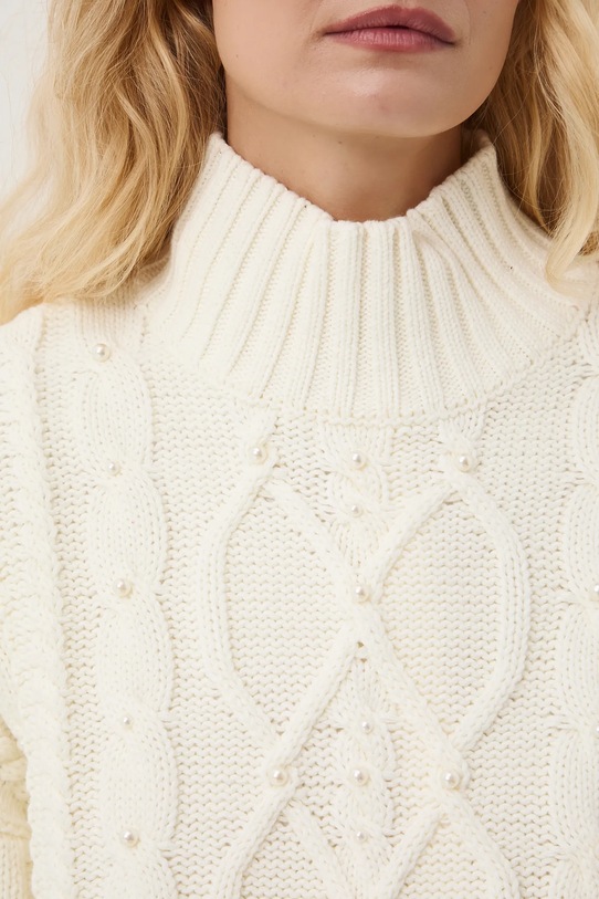 Medicine sweter RW25-SWDA01 beżowy