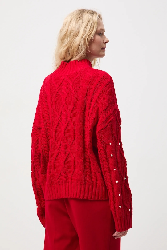 Odzież Medicine sweter RW25-SWDA01 czerwony