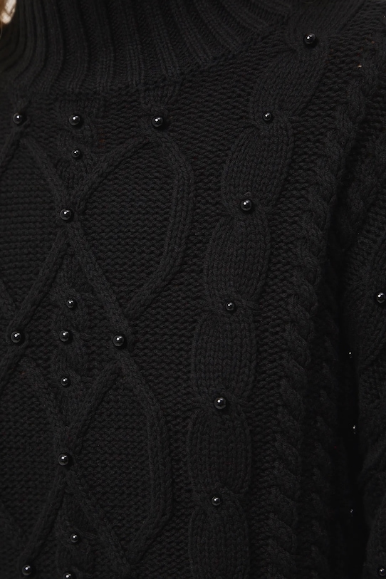 Medicine sweter RW25-SWDA01 czarny