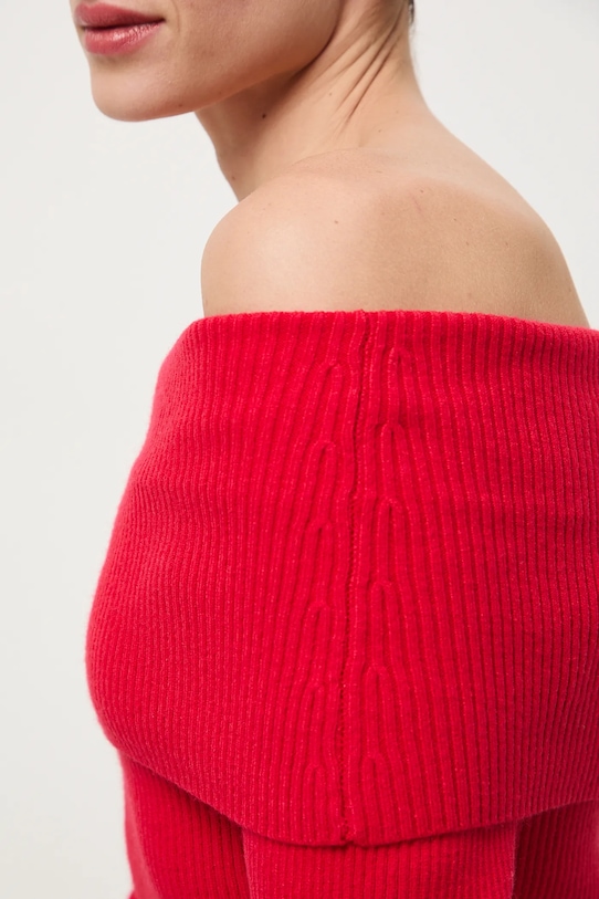 Medicine sweter RW25-SWDA05 czerwony