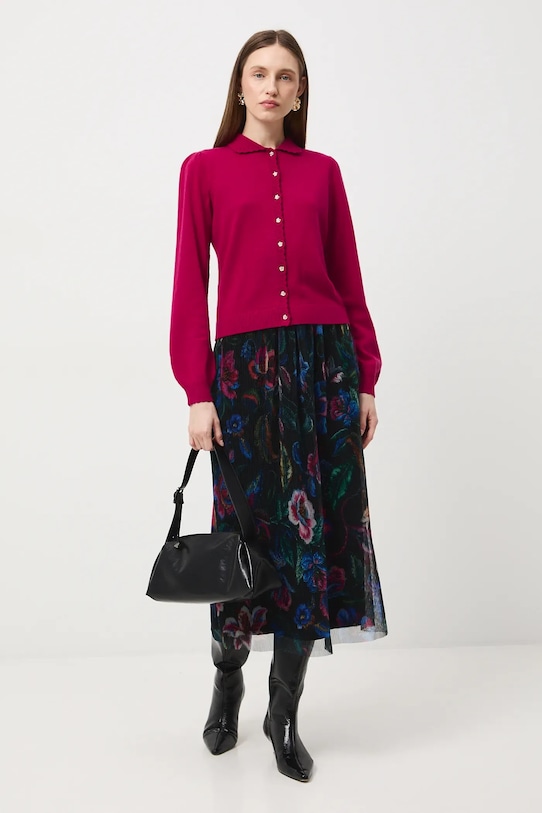 Medicine sweter RW25-SWDB02 czerwony RW25