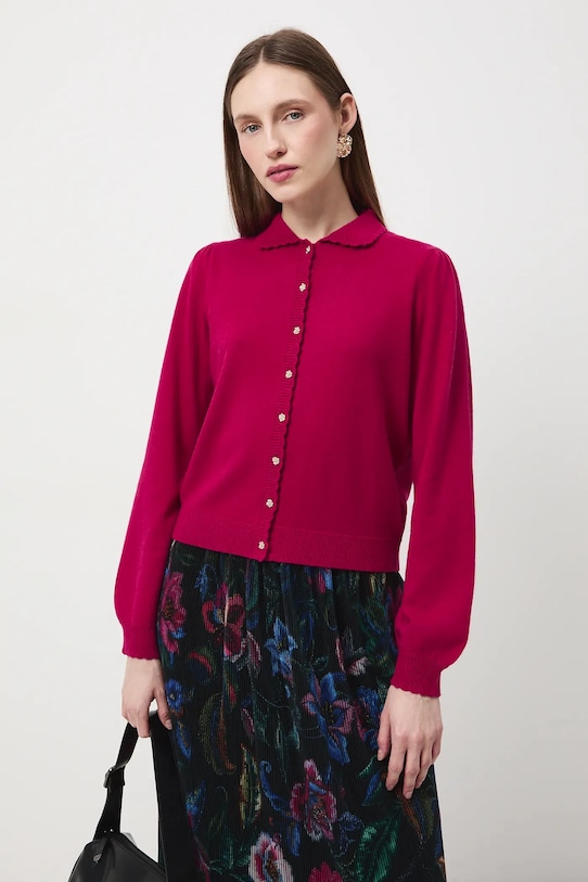 Odzież Medicine sweter RW25-SWDB02 czerwony