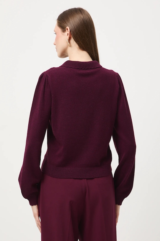 Odzież Medicine sweter RW25-SWDB02 bordowy