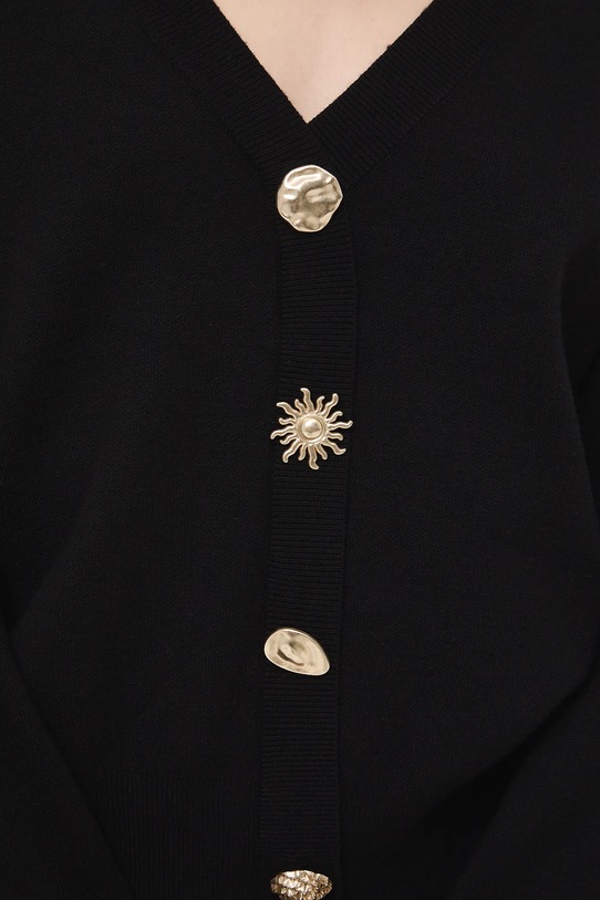 Medicine kardigan RW25-SWDB08 czarny