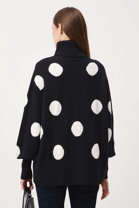 Odzież Medicine sweter z domieszką wełny RW25-SWDB14 czarny