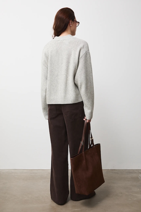 Odzież Medicine kardigan RW25-SWDC02 szary