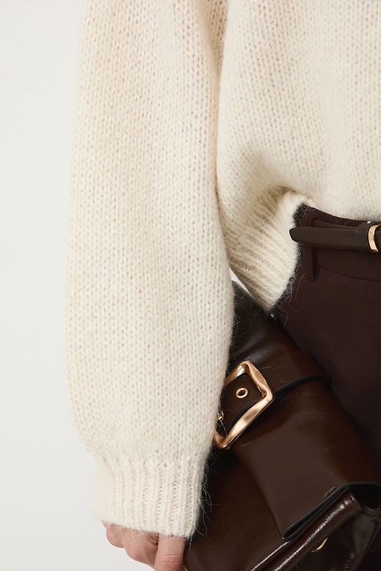 Medicine sweter RW25-SWDC03 beżowy