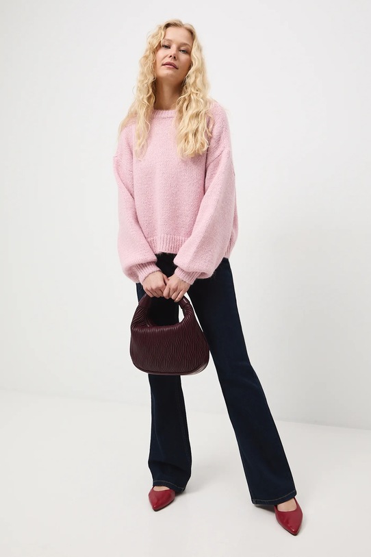 Medicine sweter RW25-SWDC03 różowy RW25