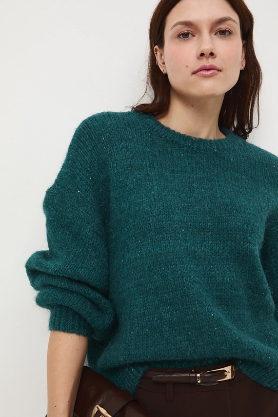 Medicine sweter turkusowy RW25-SWDC03