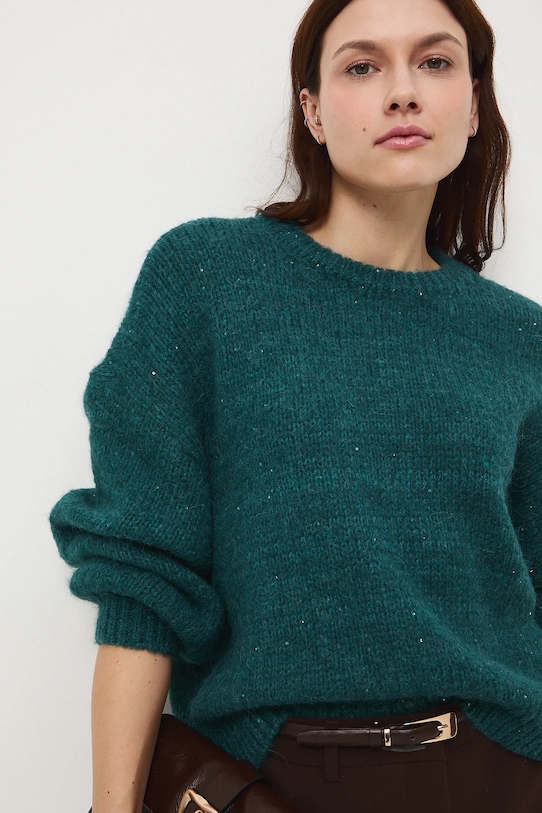 Medicine sweter turkusowy RW25-SWDC03