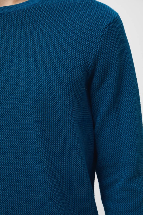 Medicine sweter bawełniany RW25-SWM053 turkusowy