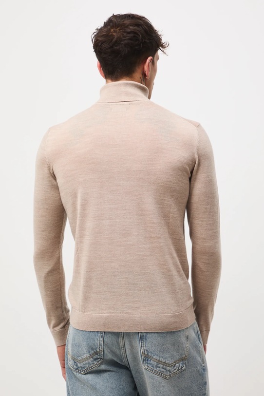 Odzież Medicine sweter z wełny merino RW25-SWM700 beżowy