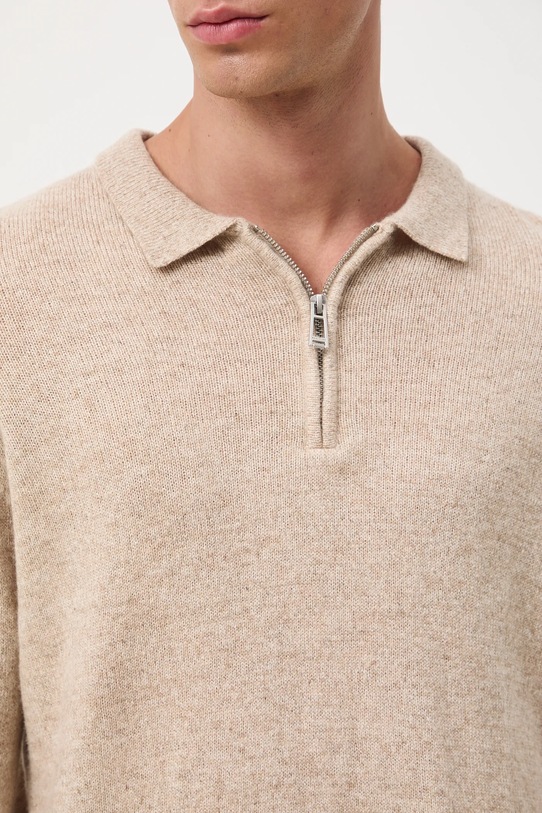 Sweter męski z wełną RW25-SWM705