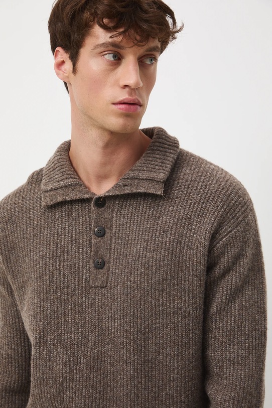 Medicine sweter brązowy RW25-SWM707