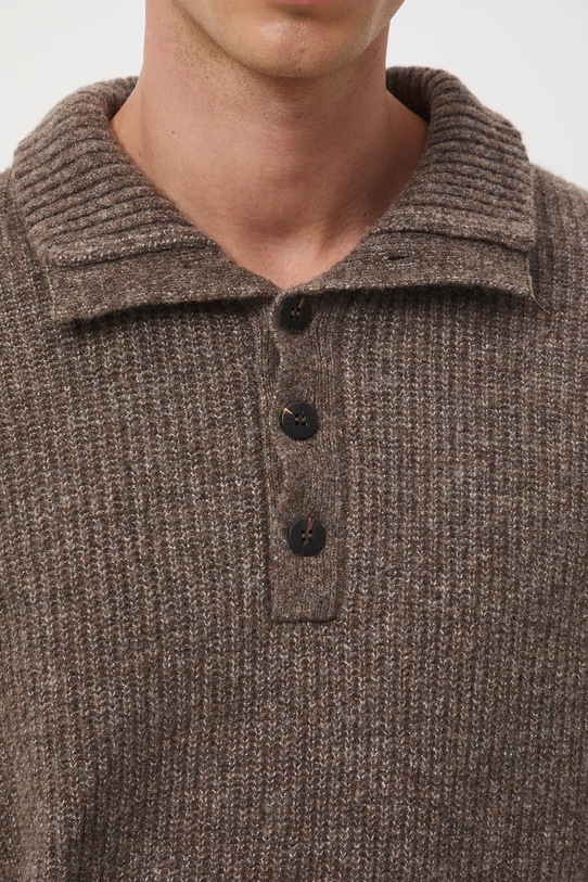 Medicine sweter RW25-SWM707 brązowy