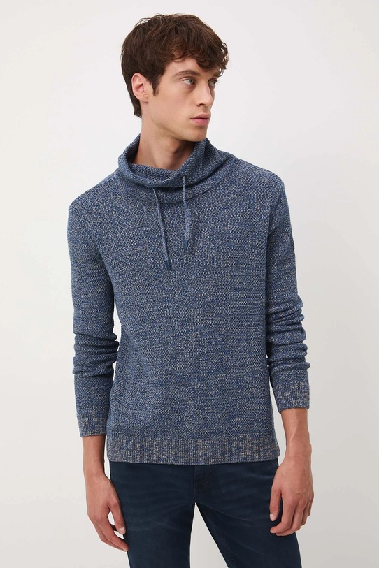 Medicine sweter bawełniany niebieski RW25-SWM713
