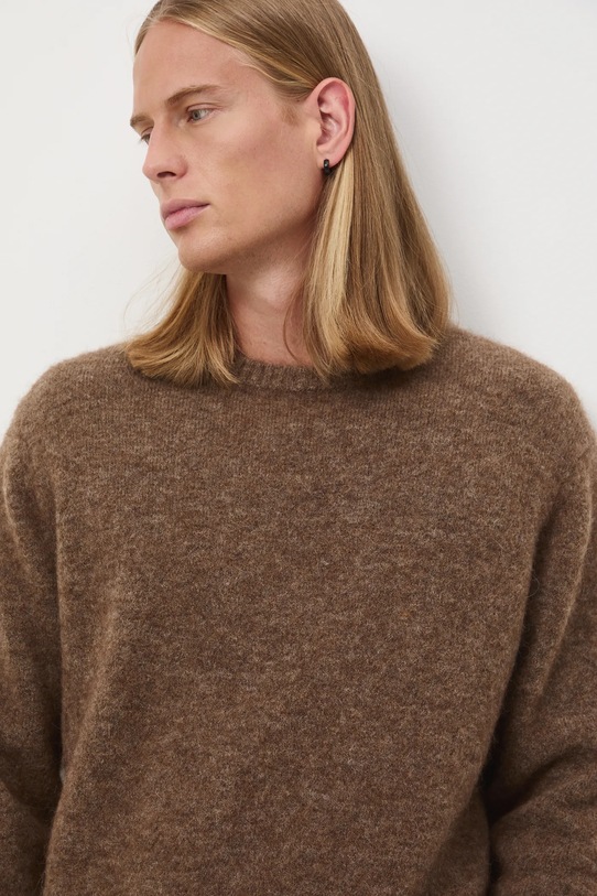 Medicine sweter RW25-SWM805 brązowy