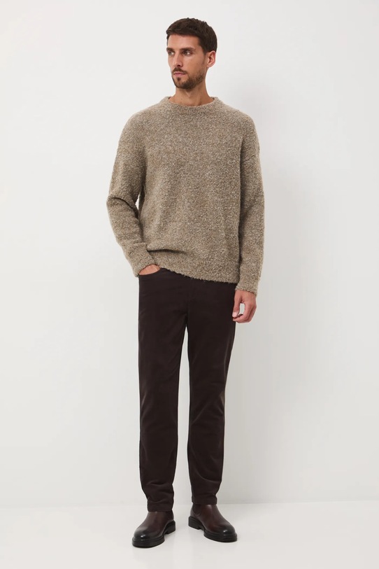 Medicine sweter RW25-SWM909 brązowy RW25