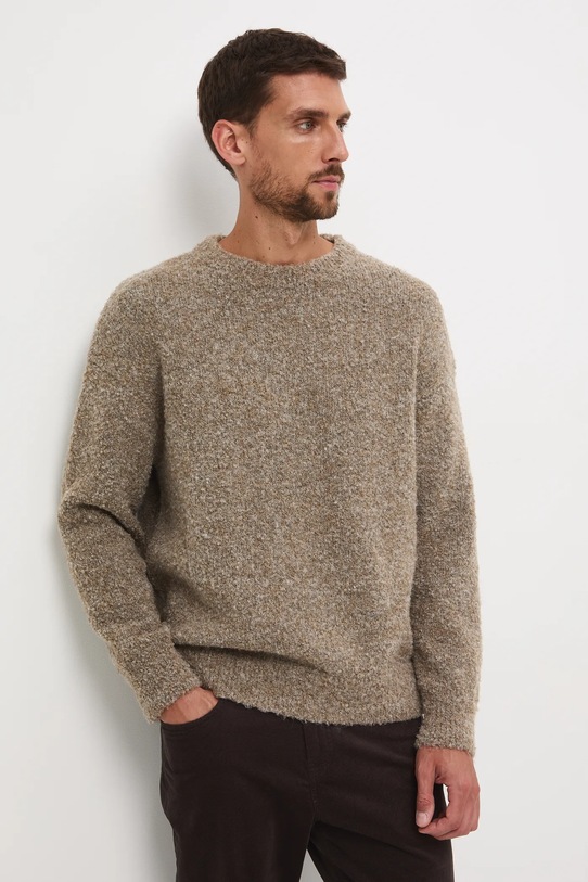 Medicine sweter brązowy RW25-SWM909