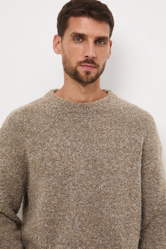 Medicine sweter RW25-SWM909 brązowy