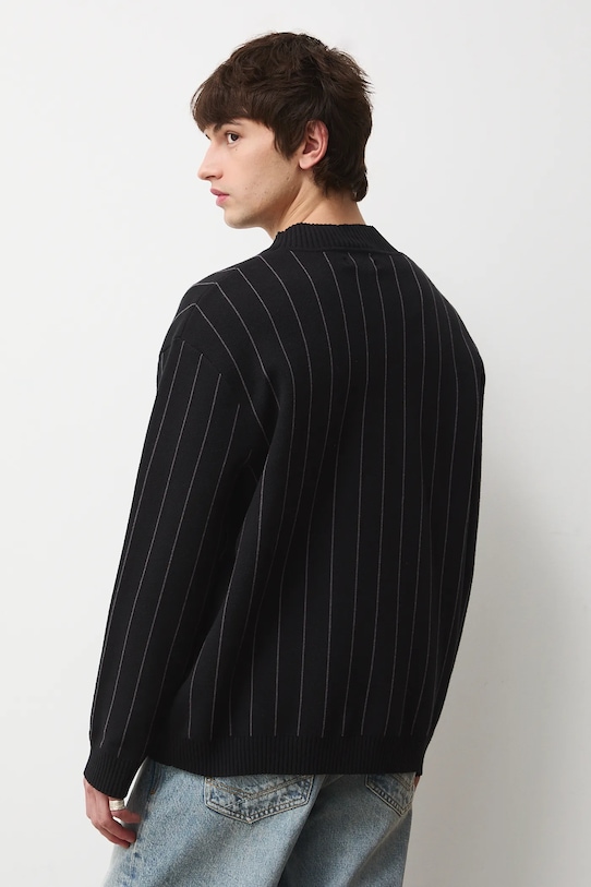 Medicine cardigan RW25-SWMA18 nero RW25