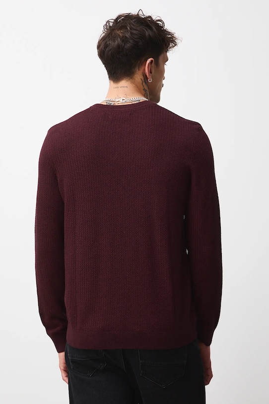 Odzież Medicine sweter RW25-SWMB01 bordowy