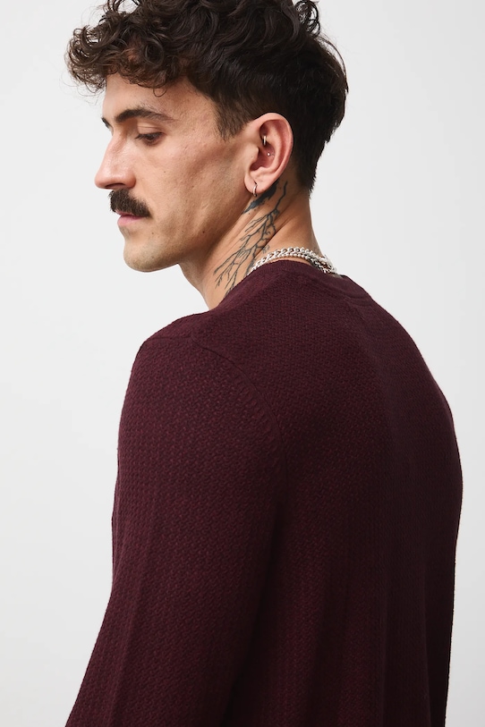 Medicine sweter bordowy RW25-SWMB01