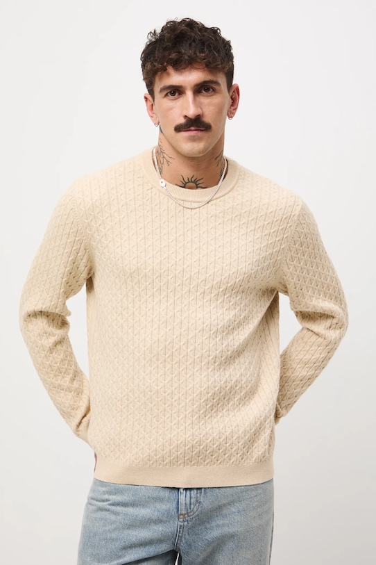 Medicine sweter beżowy RW25-SWMB02