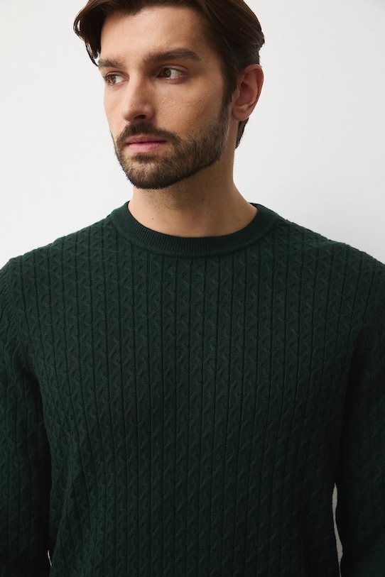 Medicine sweter RW25-SWMB02 zielony