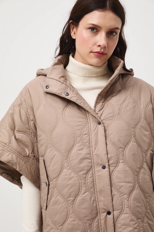 Medicine poncho beżowy RW25-SYD503