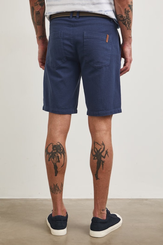 Шорты с примесью льна Medicine тёмно-синий RW25-SZM101