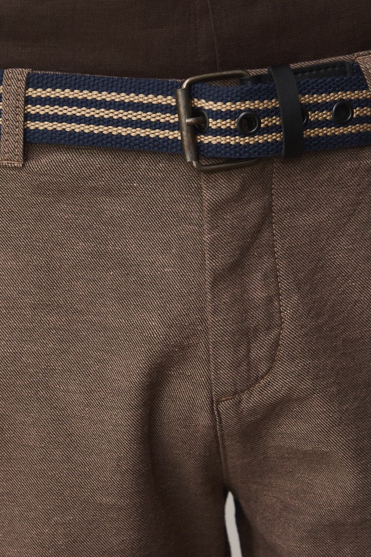 Шорты с примесью льна Medicine коричневый RW25-SZM101