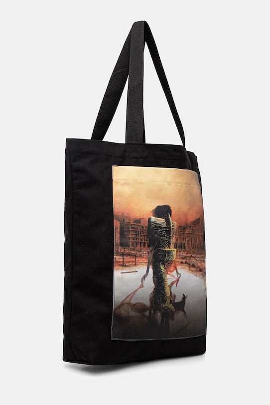 Akcesoria Torba bawełniana z kolekcji Zdzisław Beksiński x Medicine RW25-TCDA50 czarny