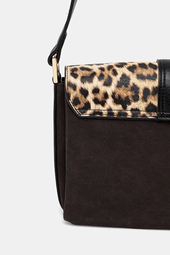 Akcesoria Torebka damska ze zwierzęcym wzorem RW25-TOD403 brązowy