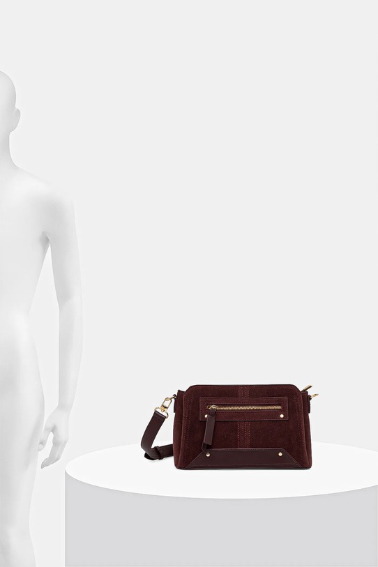 Torebka damska z imitacji zamszu i skóry ekologicznej RW25-TODA03