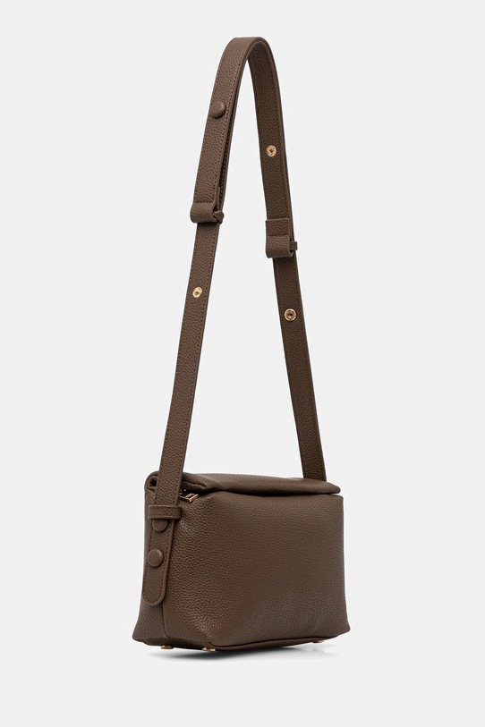 Torebka damska ze skóry ekologicznej RW25-TODB06 brązowy RW25