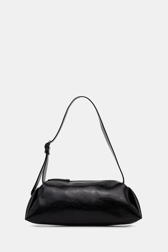 Torebka damska ze skóry ekologicznej imitacja skóry licowej czarny RW25-TODB08