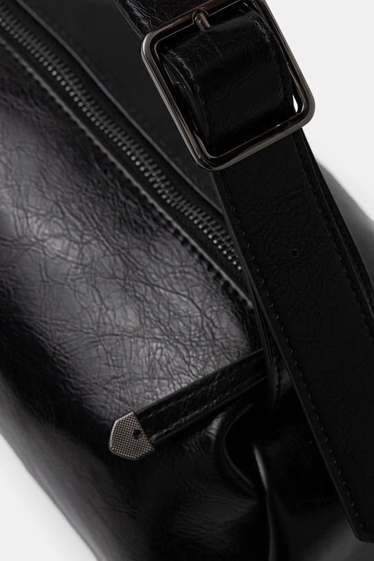 Torebka damska ze skóry ekologicznej czarny RW25-TODB08