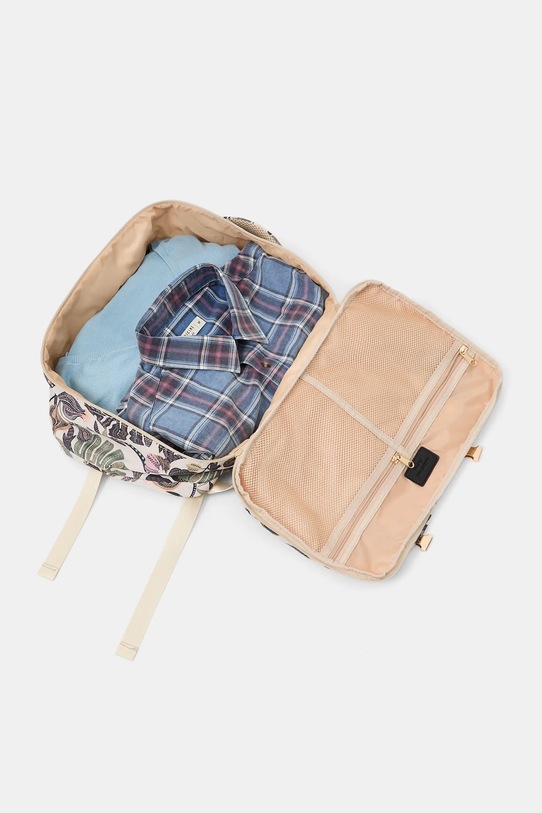 Plecak travel damski wzorzysty RW25-TPD303