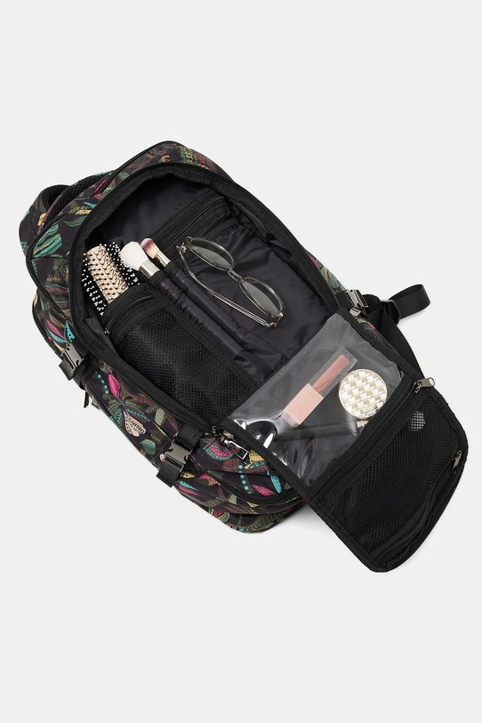 Plecak travel damski wzorzysty RW25-TPD303
