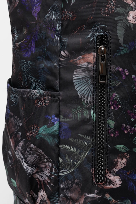 Plecak damski z funkcją torby wzorzysty multicolor RW25-TPD700