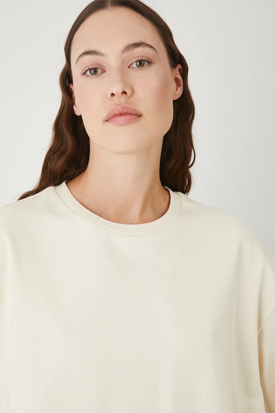 Medicine tricou din bumbac bej RW25.TSD010