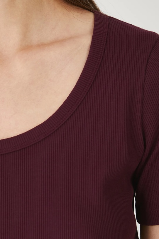 Medicine tricou RW25-TSD020 burgundia