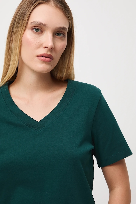 Medicine t-shirt bawełniany zielony RW25-TSD055